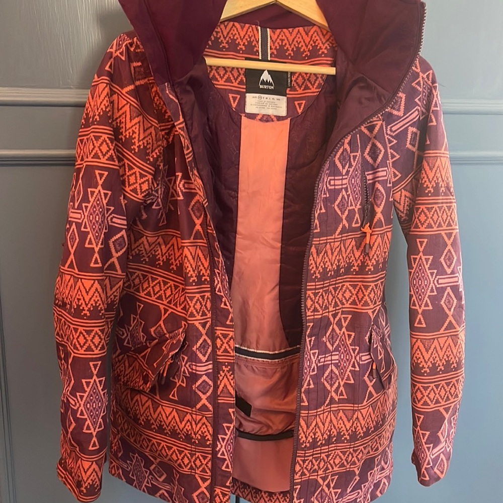 EUC BURTON coat Aztec southwest Navaho pattern “matching” pants available